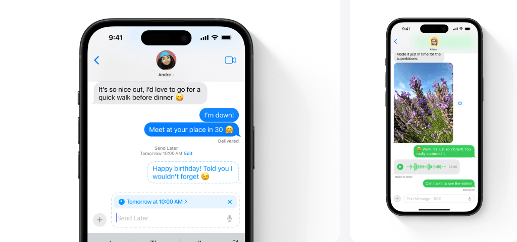 iMessage & message interface