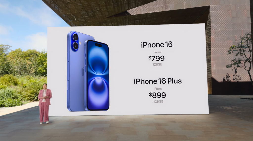 iPhone 16 prix