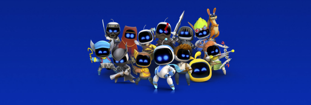 Astro Bot personnages