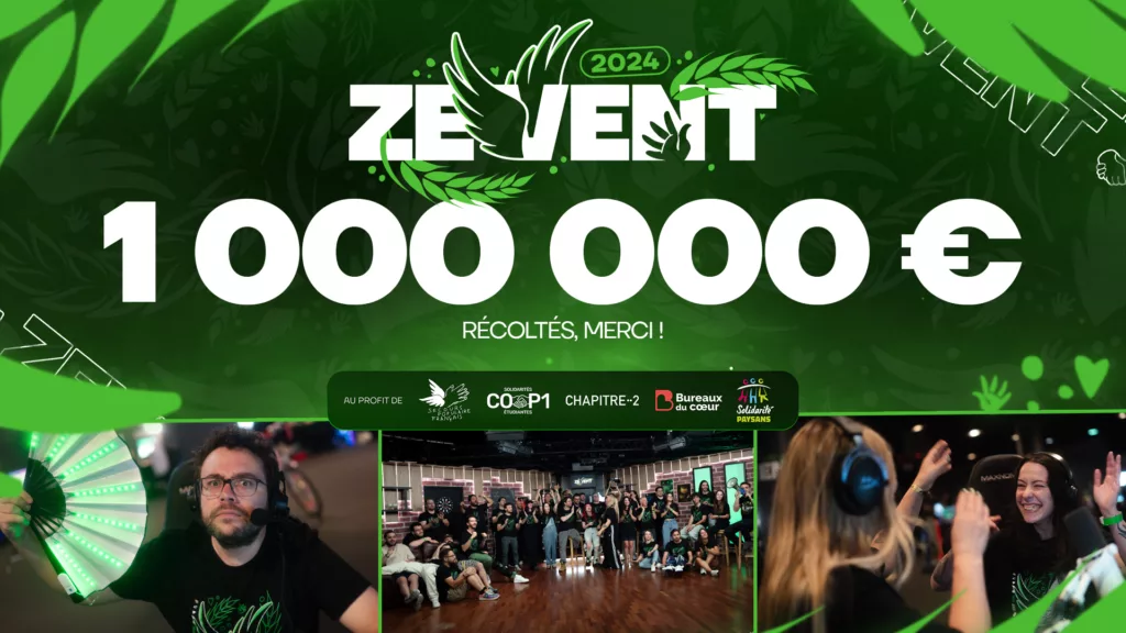 ZEvent 2024 / 1 000 000€