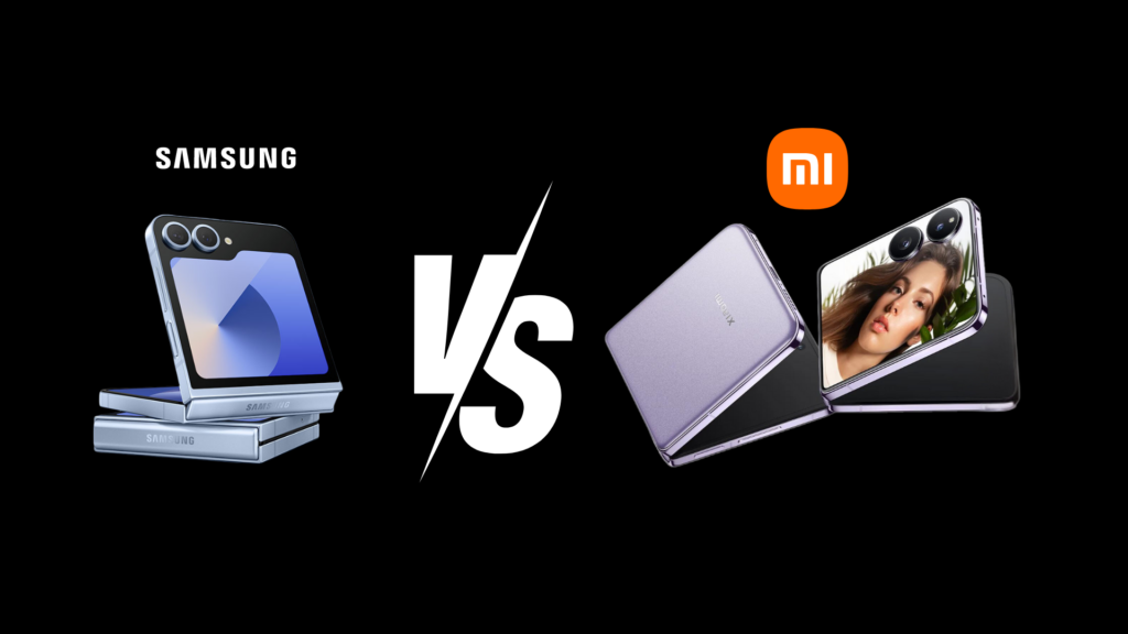 Xiaomi MIX Flip vs Galaxy Z Flip 6 : Lequel choisir ?