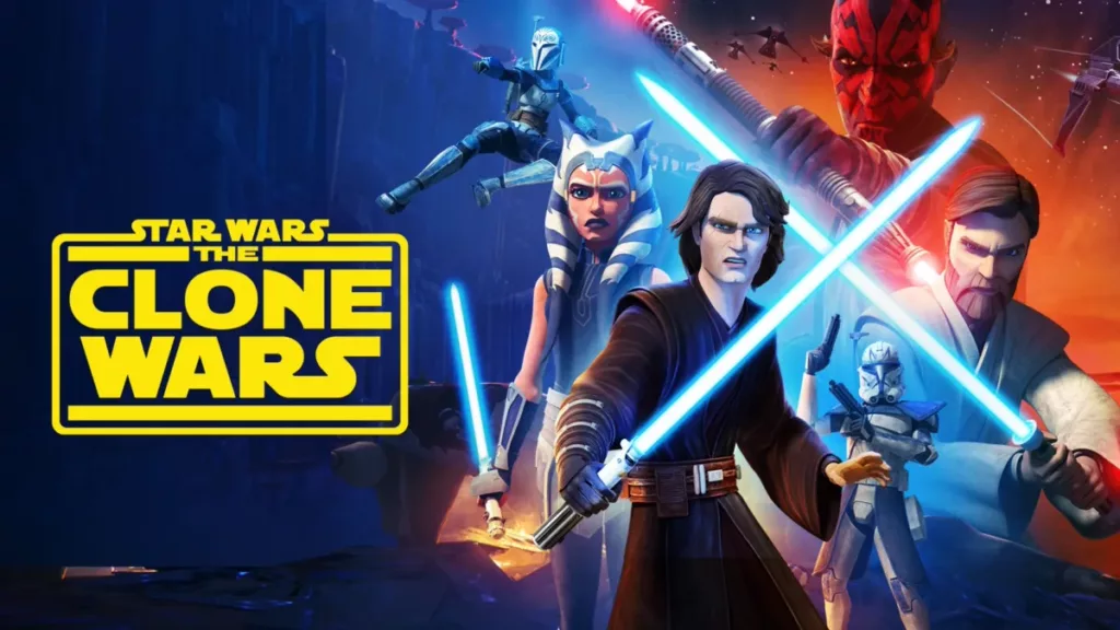 Star Wars the Clone Wars sur Disney+