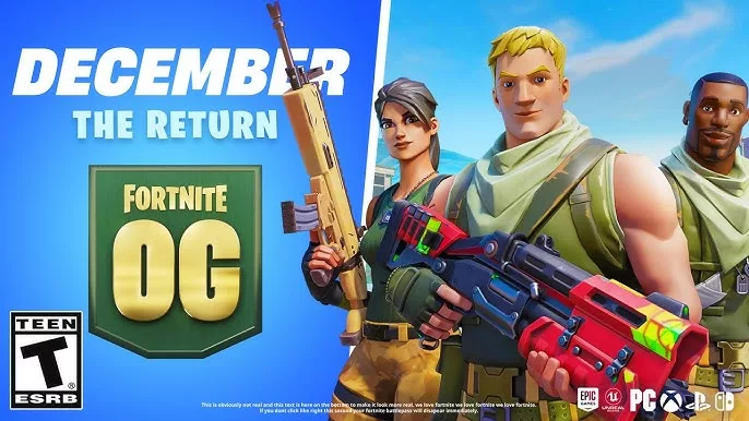 Retour de Fortnite OG