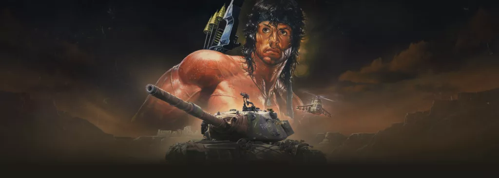 Rambo World of Tanks