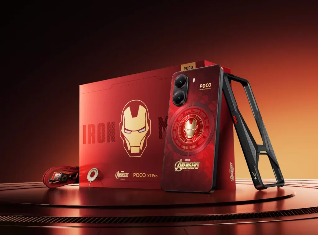 POCO X7 Pro Iron Man Edition